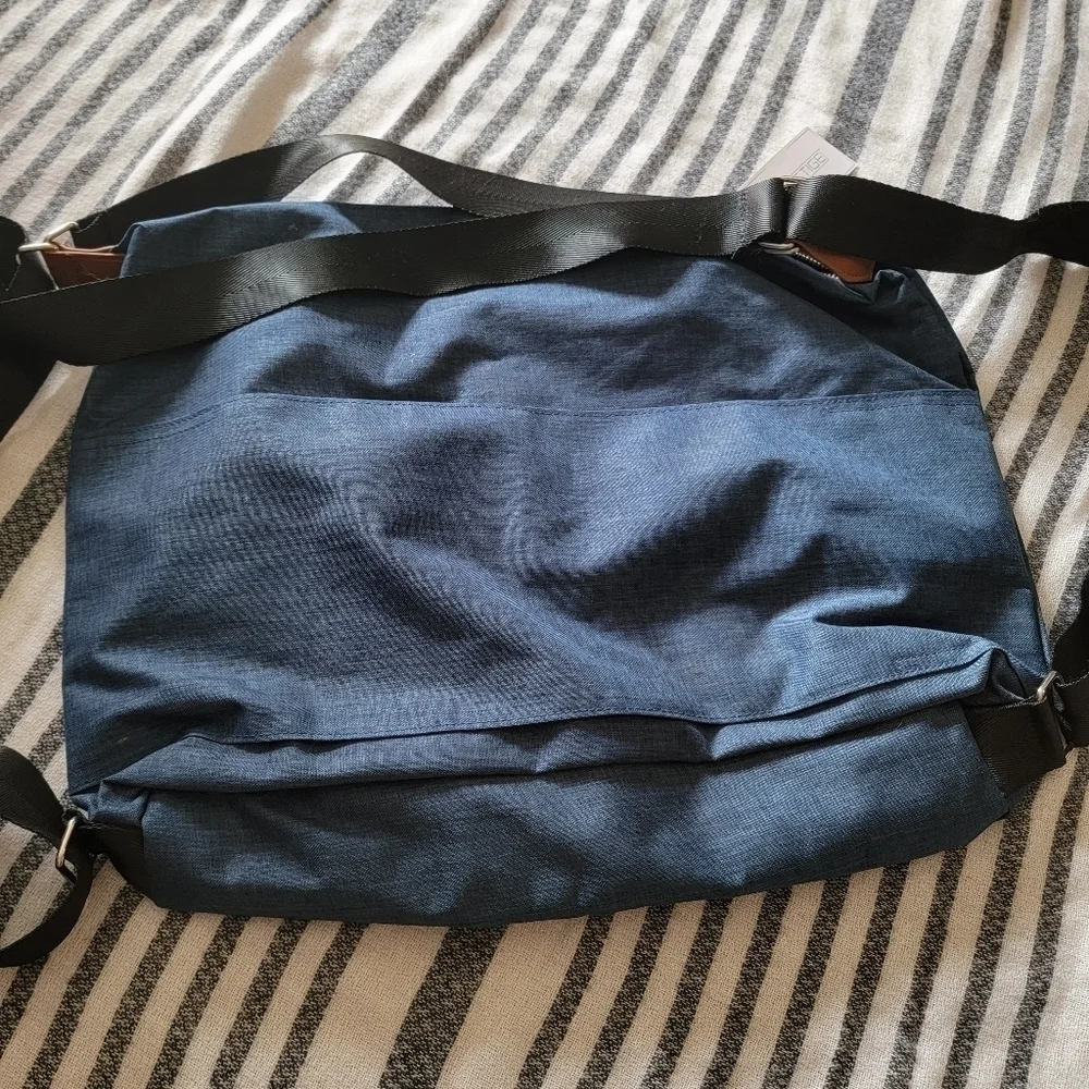 Crg Prestige bag, shoulder bag or backpack, denim blue